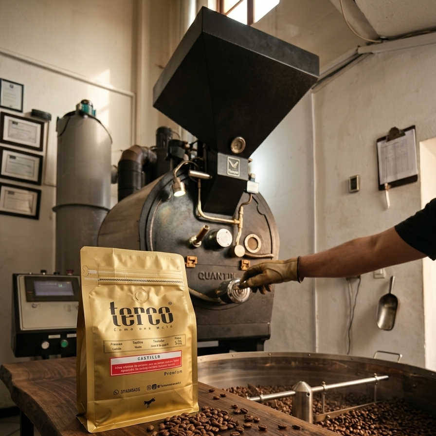 Café Terco - Variedad Castillo 500g (Grano)
