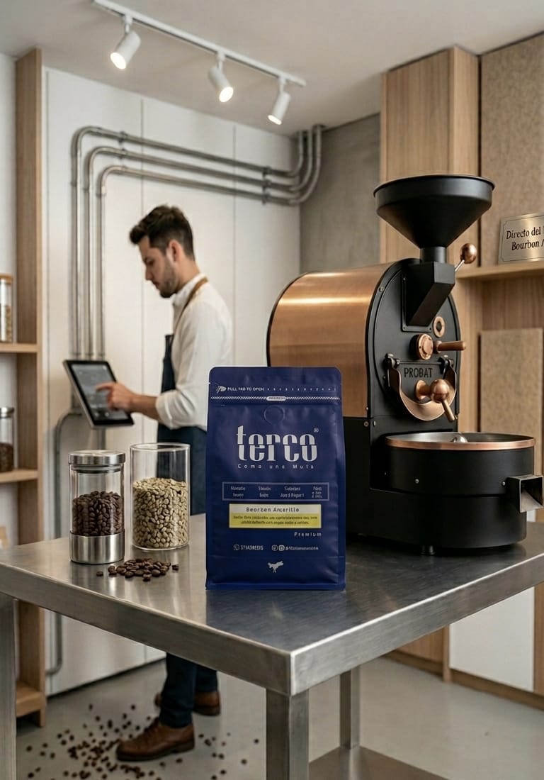 Café Terco - Variedad Bourboun Amarillo 500g (Grano)